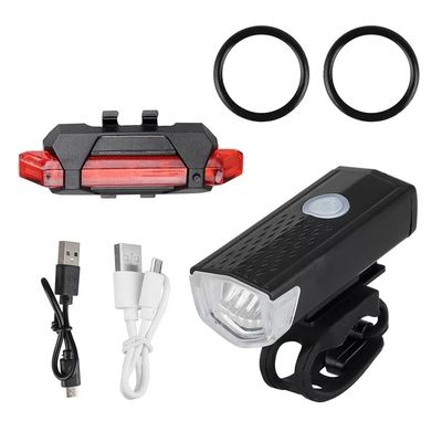 3 modos de luz LED para bicicletas para 1,5-4 horas resistencia y batería recargable USB