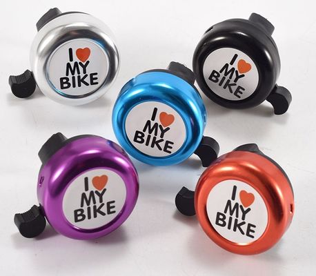 Método de fijación Fijación de tornillo Campanilla de bicicleta de montaña Campanilla de bicicleta bonita Cuerno de bicicleta de metal Campanilla de bicicleta