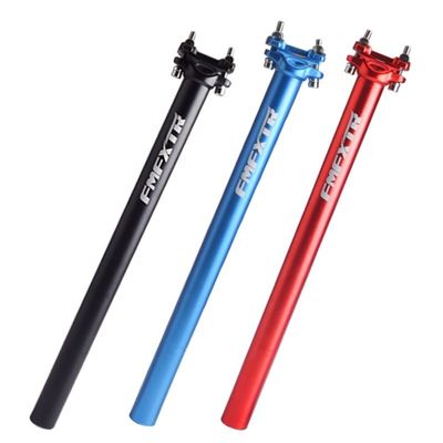 27.2/30.9/31.6*400mm Tubos rectos de doble clavo de aluminio para asiento de bicicleta de montaña