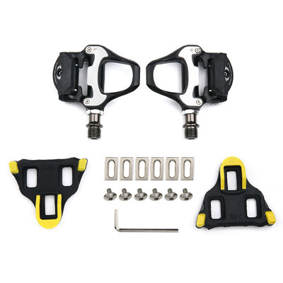 101*95*17mm Calzado de bicicleta con tablillas de bloqueo automático con pedal para bicicletas de carretera 001