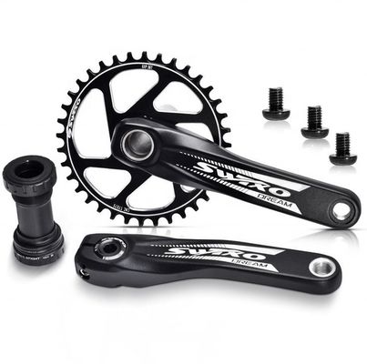 SWTXO GXP Mtb Bike Crank Set 32T 34T 36T 38T Hueco integrado en la bicicleta con rueda de cadena SHN