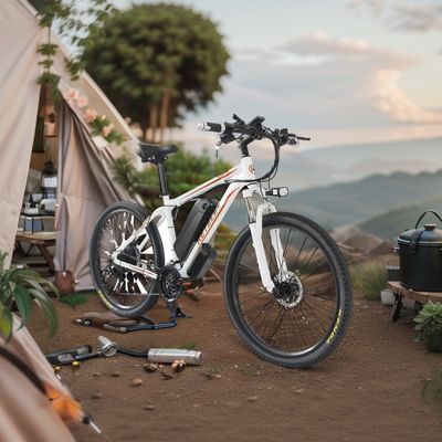 Experimenta la potencia de la bicicleta eléctrica de montaña K820 profesional de 26 pulgadas 48V 350W motor de eje trasero