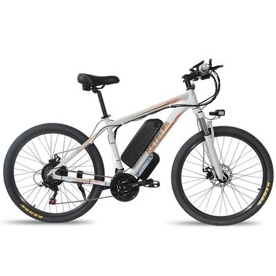 1000W 17.5AH Bicicleta de montaña eléctrica de montaña de 26 pulgadas E-bicicleta de montaña Motor de eje trasero de aleación de aluminio