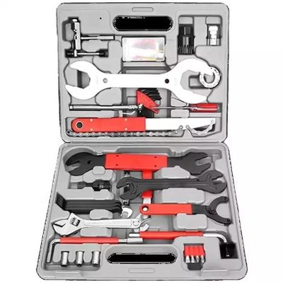 Kit de herramientas de reparación de bicicletas portátiles 44pcs para bicicletas de montaña y de carretera Tamaño de embalaje 34*32.5*28cm