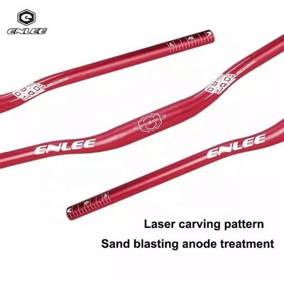 330g/353g Manejo de bicicleta de aleación de aluminio 31.8*720/780mm para entusiastas de la bicicleta de montaña