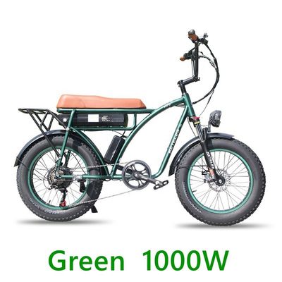 Bicicleta eléctrica de batería de litio de 48V 23Ah con freno de disco mecánico y motor potente