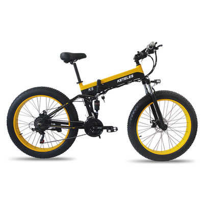 Batería de 15AH 26x4.0 pulgadas Bicicleta eléctrica con motor de 1000W de alta potencia y engranaje de 7 velocidades
