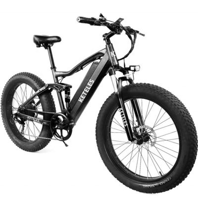 Bicicleta de montaña eléctrica de motor de 48V 250W con batería de litio de 10AH y batería integrada