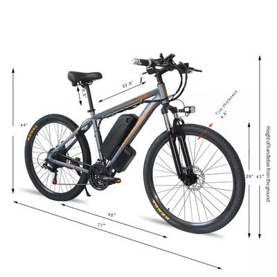 EU Almacén 26 pulgadas Mountain E-Bike 250W Motor 18AH Batería de litio Gratis envío
