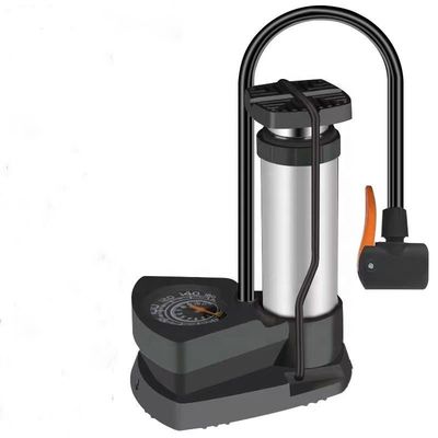 Bomba de pie de válvula de alta presión Schrader para automóvil bicicleta motocicleta eléctrica