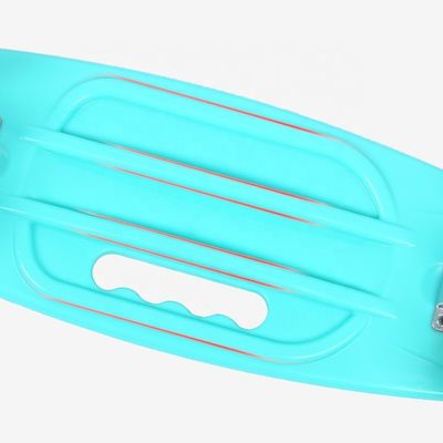 Plancha portátil pequeña tabla de pescado impresa patineta patineta de cuatro ruedas flash scooter de movilidad para niños y niñas