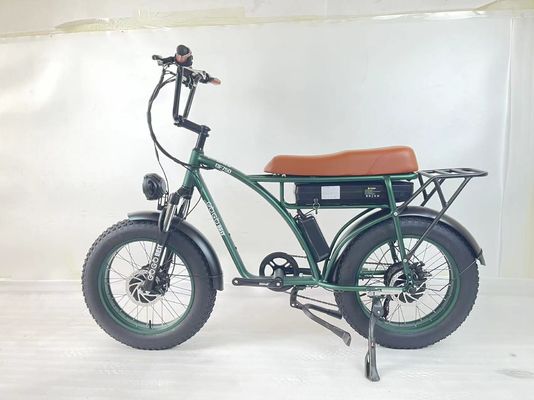 Bicicleta eléctrica de doble motor de 2000W con posición del motor del eje trasero y tiempo de carga de 3 horas