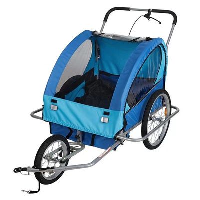 Bicicleta de aluminio 2021 Baby Trailer para niños 2 porta MTB 14' rueda delantera y 20' ruedas traseras