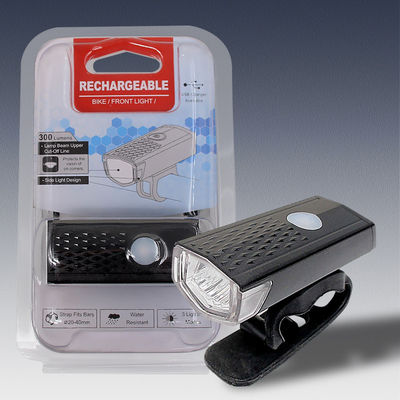 3 modos de luz LED para bicicletas para 1,5-4 horas resistencia y batería recargable USB