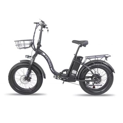 Bicicleta plegable eléctrica de batería de litio de 15AH EU Depósito Dropshipping con motor de 250W