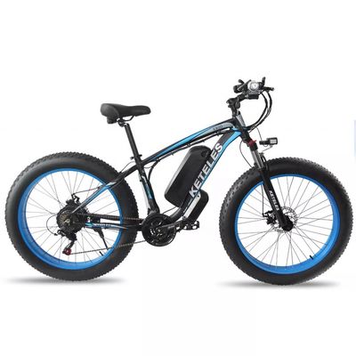 1000W Motor 18AH Batería 26&quot; Fat Pneumático Bicicleta eléctrica alcance por potencia 31 60 km EU Stock