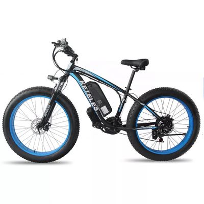 1000W Motor 18AH Batería 26&quot; Fat Pneumático Bicicleta eléctrica alcance por potencia 31 60 km EU Stock