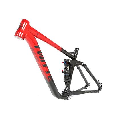 AL7005 Cuadro de bicicleta de montaña de doble suspensión 120 mm Viaje para bicicletas de descenso de 17 19 pulgadas