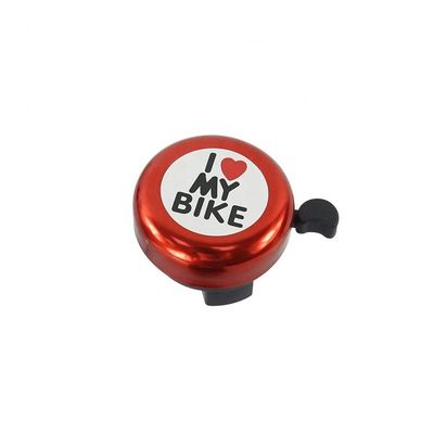 Método de fijación Fijación de tornillo Campanilla de bicicleta de montaña Campanilla de bicicleta bonita Cuerno de bicicleta de metal Campanilla de bicicleta
