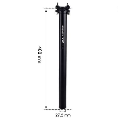 27.2/30.9/31.6*400mm Tubos rectos de doble clavo de aluminio para asiento de bicicleta de montaña