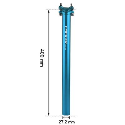 27.2/30.9/31.6*400mm Tubos rectos de doble clavo de aluminio para asiento de bicicleta de montaña