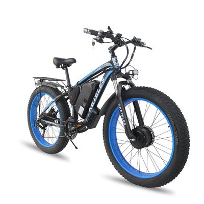 KETELES K800 Electric Fat Bike 1000W 17.5AH Batería de 26x4.0 pulgadas con doble motor y dos ruedas motrices