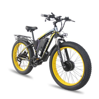KETELES K800 Electric Fat Bike 1000W 17.5AH Batería de 26x4.0 pulgadas con doble motor y dos ruedas motrices