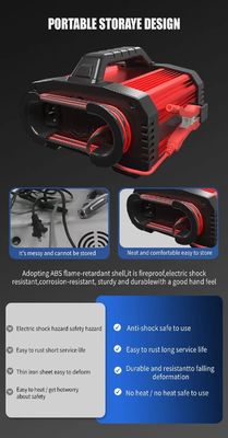 - Diseño elegante Foxsur 12V 24V 25A cargador de batería inteligente para el coche del camión enchufe conveniente reparación