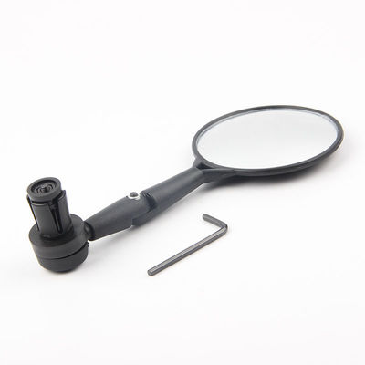 50g 360 grados de rotación reflector de seguridad Espejo convexo para bicicletas de montaña y de carretera Espejo de plástico duradero para bicicletas