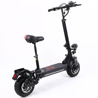 Scooter eléctrico todoterreno de 1200W para adultos diseño plegable y batería de litio