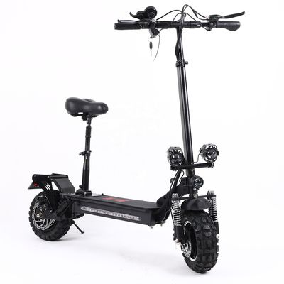 Scooter eléctrico todoterreno de 1200W para adultos diseño plegable y batería de litio