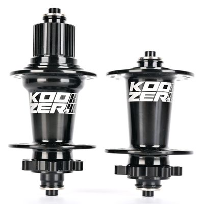 32 agujeros Koozer XM490PRO 4 rodamiento MTB Hub para el frente 10 * 135mm QR100 * 15 12 * 142mm trasero