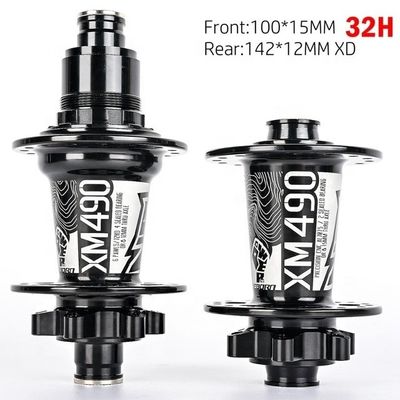 2021 Bicycle Hub XX1 XD 12Speed Cassette Body Hubs Koozer XM490PRO Sellado con 4 rodamientos en el centro de la bicicleta de montaña QR a través de 28 32 36 agujeros Xdr