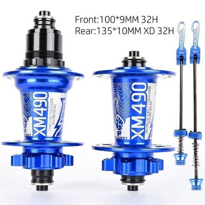 2021 Bicycle Hub XX1 XD 12Speed Cassette Body Hubs Koozer XM490PRO Sellado con 4 rodamientos en el centro de la bicicleta de montaña QR a través de 28 32 36 agujeros Xdr