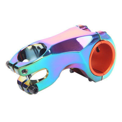 Rojo 2021 MTB Colourful Stem Alloy 31.8/35*70mm 17 grados para el manillar de la bicicleta de carretera XC AM