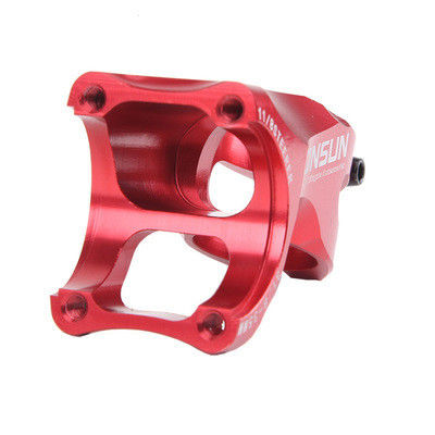 Rojo 2021 MTB Colourful Stem Alloy 31.8/35*70mm 17 grados para el manillar de la bicicleta de carretera XC AM