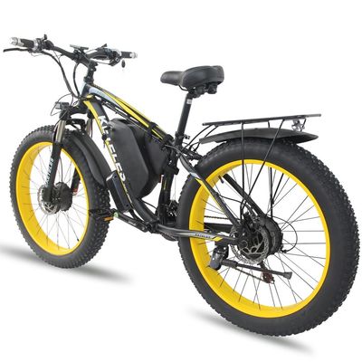KETELES K800 Electric Fat Bike 1000W 17.5AH Batería de 26x4.0 pulgadas con doble motor y dos ruedas motrices