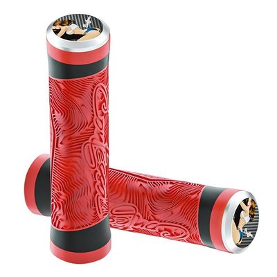 130 mm * 30 mm ENLEE Gel de sílice de manija de la bicicleta Agarras de barra adecuadas para bicicletas todoterreno