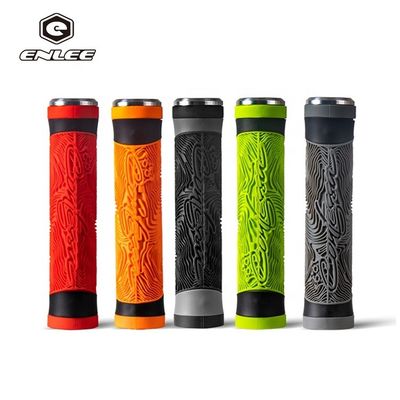 130 mm * 30 mm ENLEE Gel de sílice de manija de la bicicleta Agarras de barra adecuadas para bicicletas todoterreno