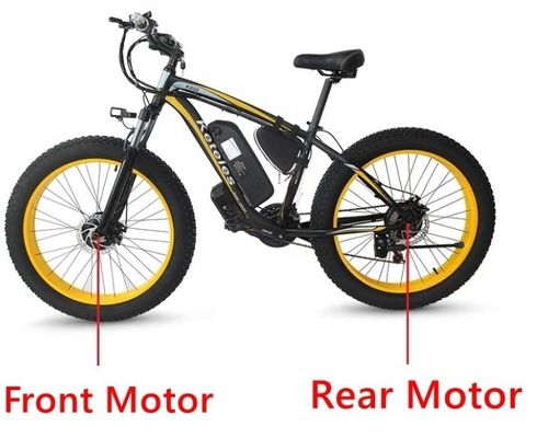 Bicicleta eléctrica de 2000W con batería de litio de 21AH y neumático graso de 26x4.0 pulgadas en el almacén de la UE
