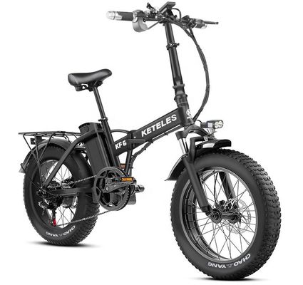 2024 Directo de 20x4.0 pulgadas de neumáticos gordos E-Bike plegable de 1000W con 7 velocidades de engranajes Motor del eje trasero