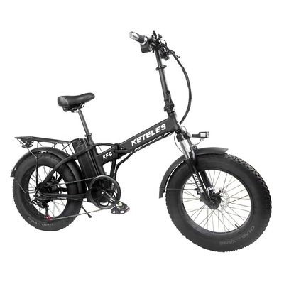 2024 Directo de 20x4.0 pulgadas de neumáticos gordos E-Bike plegable de 1000W con 7 velocidades de engranajes Motor del eje trasero