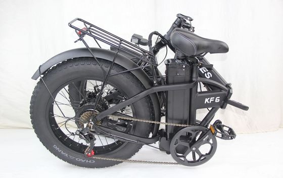 2024 Directo de 20x4.0 pulgadas de neumáticos gordos E-Bike plegable de 1000W con 7 velocidades de engranajes Motor del eje trasero