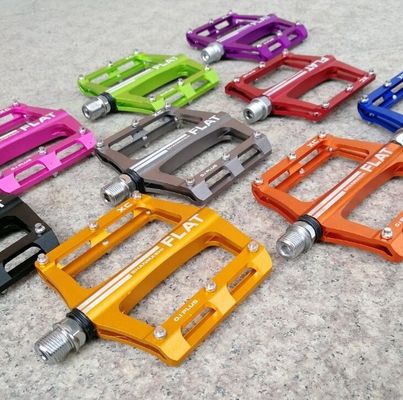 8 Pedallas de bicicleta de carretera de plataformas de aleación de color La opción definitiva para los entusiastas de la bicicleta de montaña
