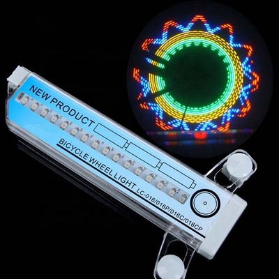 32 lámparas de luz de luz LED para 24 pulgadas de rueda de batería de luz de bicicleta al aire libre