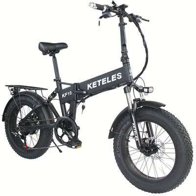 Bicicleta eléctrica todo terreno de 1000W 13AH con neumático gordo de 20x4.0 pulgadas y tiempo de carga rápido