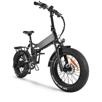 Bicicleta eléctrica todo terreno de 1000W 13AH con neumático gordo de 20x4.0 pulgadas y tiempo de carga rápido