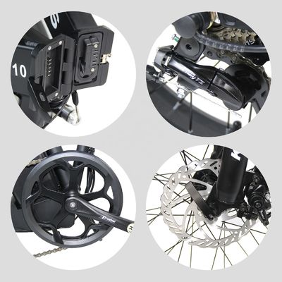 Bicicleta eléctrica todo terreno de 1000W 13AH con neumático gordo de 20x4.0 pulgadas y tiempo de carga rápido