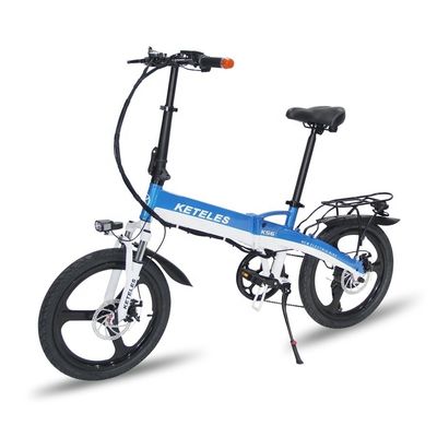 48V 350W 10AH Bicicleta eléctrica con 20 pulgadas de marco plegable y 31-60km de alcance por potencia