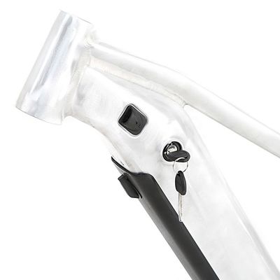 Bicicleta eléctrica de 48V10A500W con batería oculta y freno de disco de tracción de cable